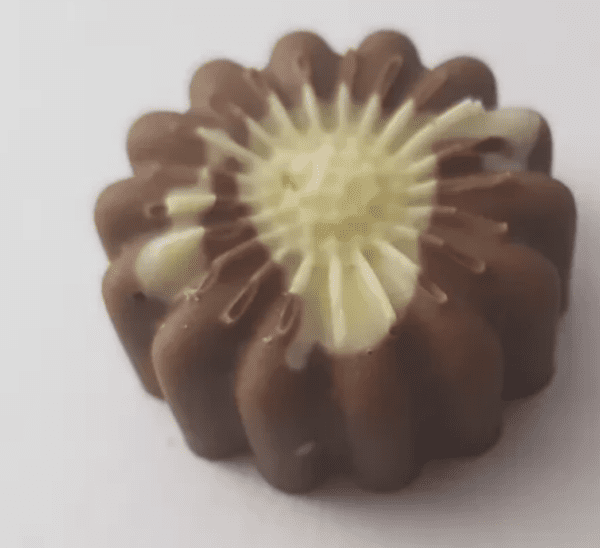 Milk Chocolate Edible with White Chocolate