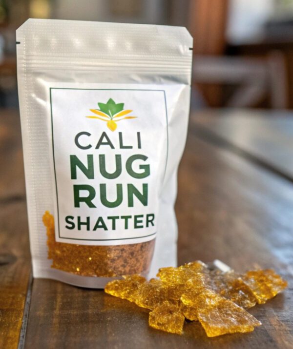 Cali Nug Run Shatter – Potent Cannabis Extract