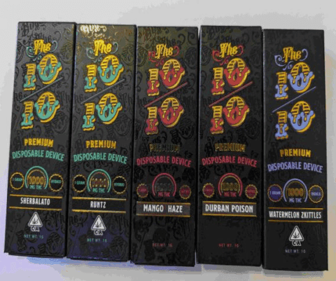 THE 10/10 BOYS 1 gram rechargeable vape