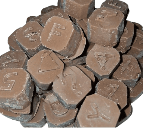 THC Chocolate 500MG (Packs of 20 x 1 piece)