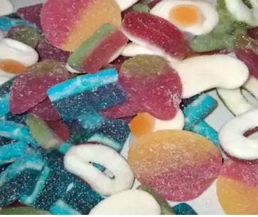 THC MIXED 50mg SWEETS (500mg per pack)